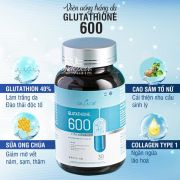 Viên uống trắng da mờ nám Glutathione 600 Dr Lacir 30 viên