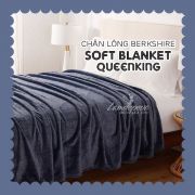Chăn lông Berkshire Soft Blanket Queen/King nhiều màu