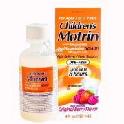 Siro giảm đau hạ sốt Children’s Motrin 120ml của Mỹ