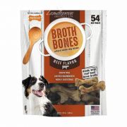 Thức ăn cho chó Nylabone Broth Bones 54 miếng của Mỹ