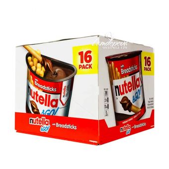 Bánh que chấm socola Nutella & Go With Breadsticks 16 hộp