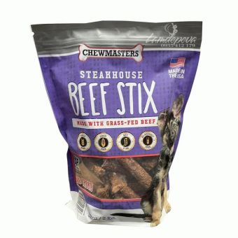Thịt bò khô cho chó Chew Masters Beef Stix của Mỹ 907g 