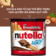 Bánh que chấm socola Nutella & Go With Breadsticks 16 hộp