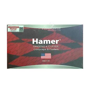 Kẹo sâm Hamer Ginseng & Coffee mẫu mới của Mỹ