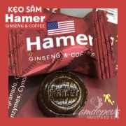 Kẹo sâm Hamer Ginseng & Coffee mẫu mới của Mỹ
