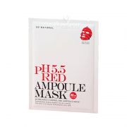 Mặt nạ cân bằng da So Natural pH 5.5 Red Ampoule Hàn Quốc