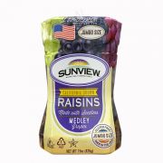 Nho khô Sunview Raisins Medley 425g mẫu mới của Mỹ