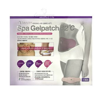 Miếng dán tan mỡ bụng Spa Gel Patch 42 độ C từ Hàn Quốc