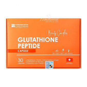 Viên uống trắng da Lucchini Glutathione Peptide 30 viên