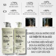 Dầu gội Elvawell White Truffle 1000ml chăm sóc tóc mềm mượt
