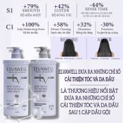 Dầu gội Elvawell White Truffle 1000ml chăm sóc tóc mềm mượt