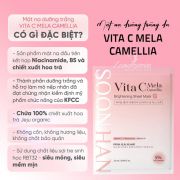 Mặt nạ Vita C Mela Camellia Soon Han dưỡng trắng da