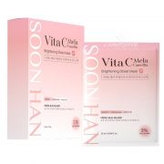 Mặt nạ Vita C Mela Camellia Soon Han dưỡng trắng da