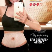 Miếng dán tan mỡ bụng Spa Gel Patch 42 độ C từ Hàn Quốc