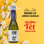 Rượu sake Dassai 23 Junmai Daiginjo hộp gỗ 720ml của Nhật