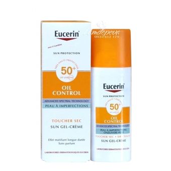 Kem chống nắng Eucerin Oil Control Toucher Sec cho da dầu 