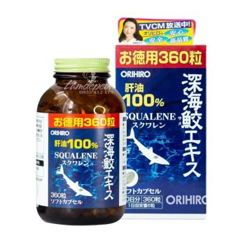 Sụn vi cá mập Squalene Orihiro 360 viên nội địa Nhật Bản