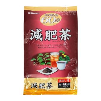 Trà giảm mỡ bụng Orihiro Genpi Tea 60 gói x 3g Nhật Bản