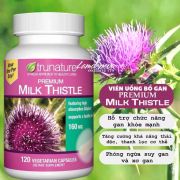 Viên uống bổ gan Trunature Premium Milk Thistle 160mg Mỹ