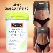 Viên uống giấm táo Swisse Apple Cider Vinegar 120mg của Úc