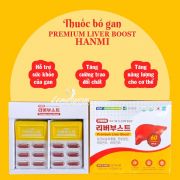 Bổ gan Premium Liver Boost Hanmi của Hàn Quốc 60 viên