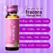 Nước uống đẹp da Fracora Flowage Rich 10 chai của Nhật Bản