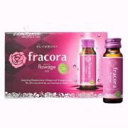 Nước uống đẹp da Fracora Flowage Rich 10 chai của Nhật Bản