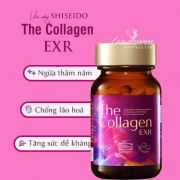 Viên uống The Collagen EXR Shiseido 126 viên mẫu mới nhất