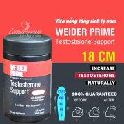 Viên uống Weider Prime Testosterone Support 120 viên cho nam