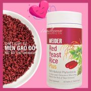 Viên uống Red Yeast Rice Plus 1200mg Weider chính hãng Mỹ