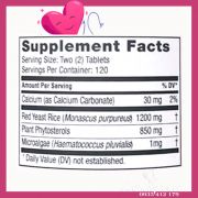 Viên uống Red Yeast Rice Plus 1200mg Weider chính hãng Mỹ