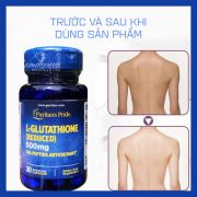 Viên uống trắng da L-Glutathione Reduced 500mg của Mỹ 30 viên