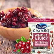 Nam việt quất sấy khô Ocean Spray Craisins Cranberries