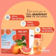 Nước ép bưởi giảm cân sanga real grapefruit vita tok tok Hàn Quốc