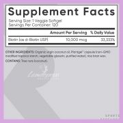 Viên uống mọc tóc Biotin Max Strength 10000mcg SR của Mỹ