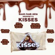 Socola Kisses hạnh nhân Classic Milk Chocolate With Almonds