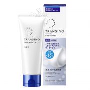 Sữa rửa mặt Transino Clear Wash 100g của Nhật trị nám trắng da 