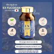 Viên uống tảo nâu EX Fucoidan Nhật Bản hộp 150 viên