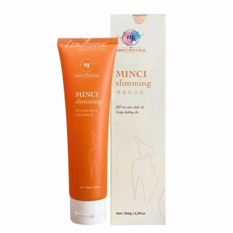 Kem tan mỡ bụng Minci Slimming tuýp 150g cải thiện vóc dáng