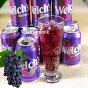 Nước ngọt Welch’s của Mỹ vị trái cây thùng 12 lon x 355ml