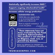 Viên tăng cường NAD+ Tru Niagen Pro 500mg 30 Capsules
