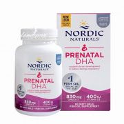 Viên uống bổ sung DHA bà bầu Prenatal DHA Nordic Naturals 90 viên