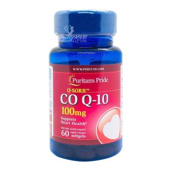 CoQ10 Puritan's Pride Của Mỹ - Bổ Trợ Tim Mạch - 60 Viên