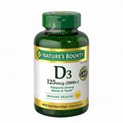 Vitamin D3 125mcg 5000IU Nature’s Bounty 400 viên của Mỹ