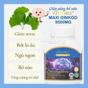 Viên uống bổ não Maxi Ginkgo 9500mg Vitatree 60 viên của Úc