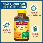 Vitamin B tổng hợp Super B Complex With C Nature Made 360 viên