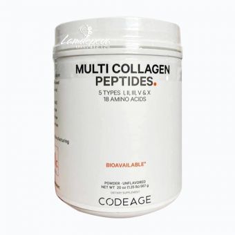 Bột uống Multi Collagen Peptides CodeAge 567g chính hãng Mỹ