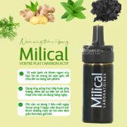 Nước uống đào thải mỡ Milical Ventre Plat Charbon Actif 7 ống
