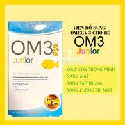 OM3 Junior 45 Capsules của Pháp - Bổ sung omega 3 cho bé