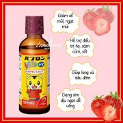 Siro ho Paburon S Nhật Bản cho bé 3 tháng - 6 tuổi chai 120ml